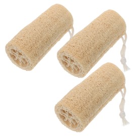 Healeved 3pc Exfoliating Body Scrubber Loofah Sponge for Bath Shower Gentle Skin Care