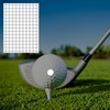 Sinbana 150pcs White Reflective Dot Stickers for Golf Clubs &