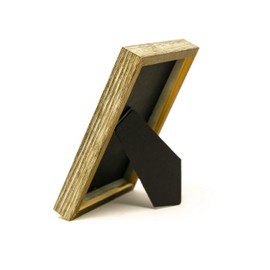 Pawprints Left by You Memorial Gifts - 5” x 7” Distressed Wooden Tabletop or Shelf Frame - Farmhouse Decor Inspired Sign for Grieving Pet Owners - “Loving Friend”