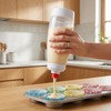 Pancake Batter Dispenser, 2 Pack Pancake Mix Dispenser with Whisk
