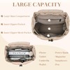 Quilted Backpack for Women,RAVUO Lightweight Puffer Puffy Back Pack Purse