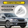 SYudwen Front Left Driver Side Door Handle Lock Bezel Cap