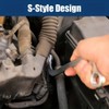AIMALL 5-Piece S-Style Double-Ended Ring Wrench Set – U-Shaped C-Shaped