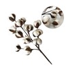 50cm Cotton Stems Decoration 12 Cotton Bolls Cotton Stalks Branch