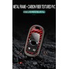 TECART for Buick Metal Key Fob Cover Carbon Pattern Key