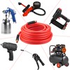 HOOTSUM 1/2 Inch x 50ft. Hybrid Air Compressor Hose with