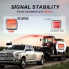 Agrieyes Wireless Trailer Lights, Magnetic LED Trailer Light Rechargeable, Portable