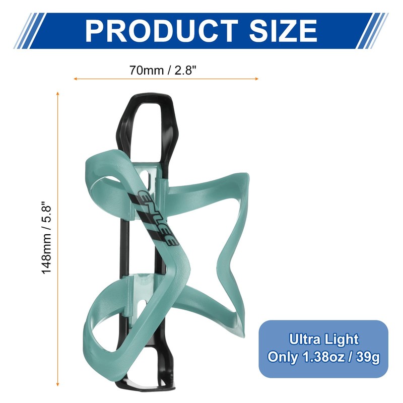 sourcing map 2pcs Bicycle Water Bottle Holder Adjustment Right Load