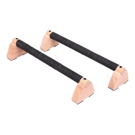 Venbytech for 2 Pieces Wooden Push up Bar Exercise Brackets Non Accessories Equipment