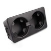 GRAND ORANGE Dual Cup Holder Insert Compatible with 007-2014 Chevy