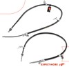 A-Premium Rear Driver and Passenger Side Parking Brake Cable Assembly