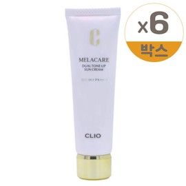 Clio Melacare Dual Tone-Up Sun Cream 40ml 6pcs / 클리오 멜라케어 듀얼 톤업 선크림 40ml 6개
