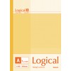 Nakabayashi NO-B525A-5P Logical Notebook, A Ruled, B5, Pastel, Pack of