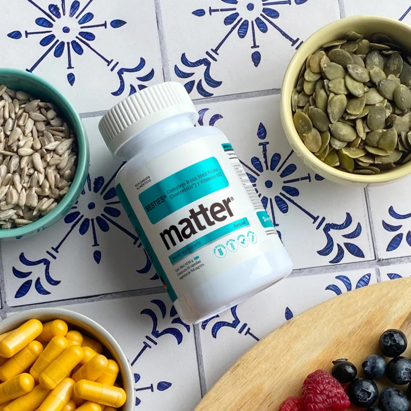 Complejo B, Folato, Besties, Matter Smart Nutrients Sabor N/A