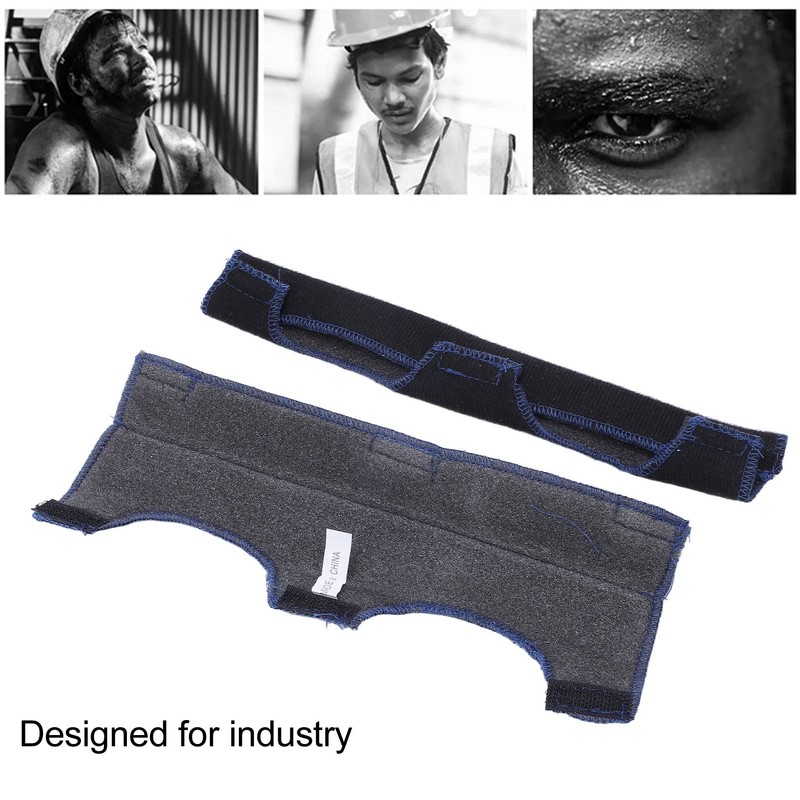 Pack of 2 Protective Helmet Sweatband Replacement Cotton Welding Helmet