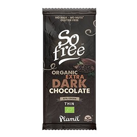 So Free Chocolade reep extra puur 87% cacao dun bio
