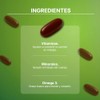 Multivitamínico con Omega 3, Quercetina y Adenosina | Vitaminas A,