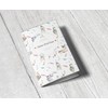 OLGS Mother-child passport 3-piece case, boho friends, stylish protective case,