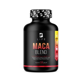 Complejo de Maca 100 Cpsulas 1000 mg por porcin. Maca Amarilla, Negra, Roja y Pimienta Negra. Ingredientes naturales. Maca Blend B Life.              