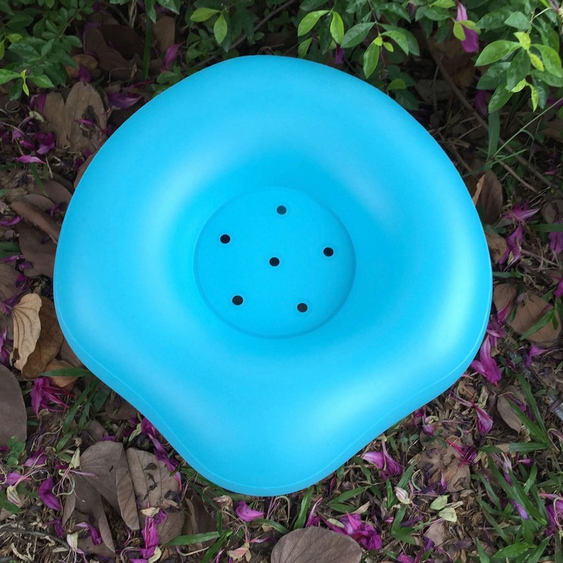 Inflatable Baby Chair Safe Built in Air Pump Soft PVC