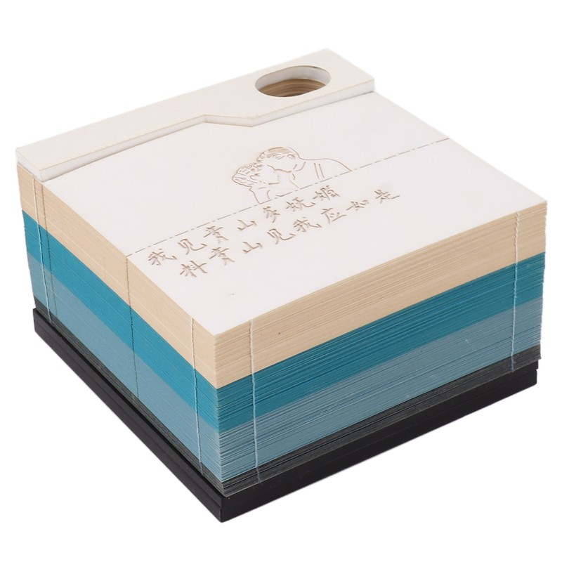 Creative Cruise Ship Sticky Notes Desktop Decoration 3D Hand Tear