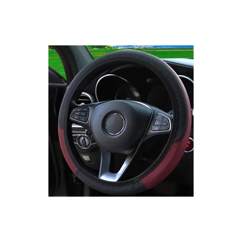 Funda Cubre Volante Deportivo Protector Antiderrapante Auto