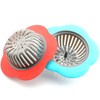 2-Pack Plastic Sink Strainer Kitchen Bathroom Tools Flower Shaped Anti