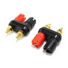 Set of 2 (0.2 inch (4 mm) Banana Plugs Speaker