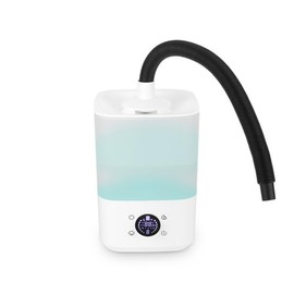 Reptile Humidifier & Mister - LCD Display Terrarium Fogger with Color Gradient Lighting, 3L Large Capacity Tank, Adjustable Nozzle - Ideal for Reptiles, Amphibians, and Vivarium Plants