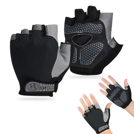 Cycling Gloves for Men and Women - Sporty Cycling Gloves with Weights and Excellent Cycling Accessories