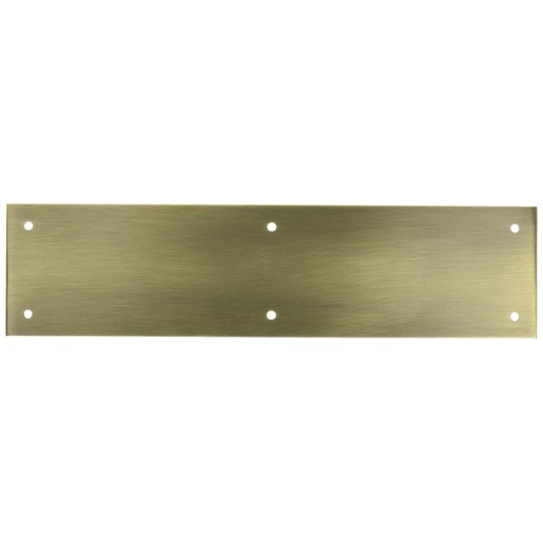 Baldwin 2121 3 Inch x 12 Inch Solid Brass Square