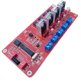 4 Channel AC Light Triac Dimmer with I2C Interface Control Compatible with Arduino, Raspberry Pi, and Any MCU Control Your Light
