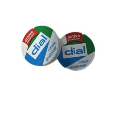Dial Deodorant Cream - Heavy Smell, 10g, 10ml, Active Protection, Suitable for All Skin Types, Made from 100% Natural Ingredients Body Care - Scent: Pack of 2