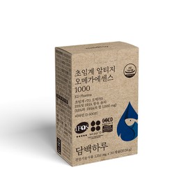 A simple day Simple Day Supercritical Altige Omega 3 1000 30 Capsules 1 Month 1 Box Vitamin D600IU Essence / 담백하루 초임계 알티지 오메가3 1000 30캡슐 1개월 1박스 비타민D600IU 에센스