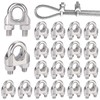 Forbabe Wire Rope Clamp 4 mm Pack of 20 M4
