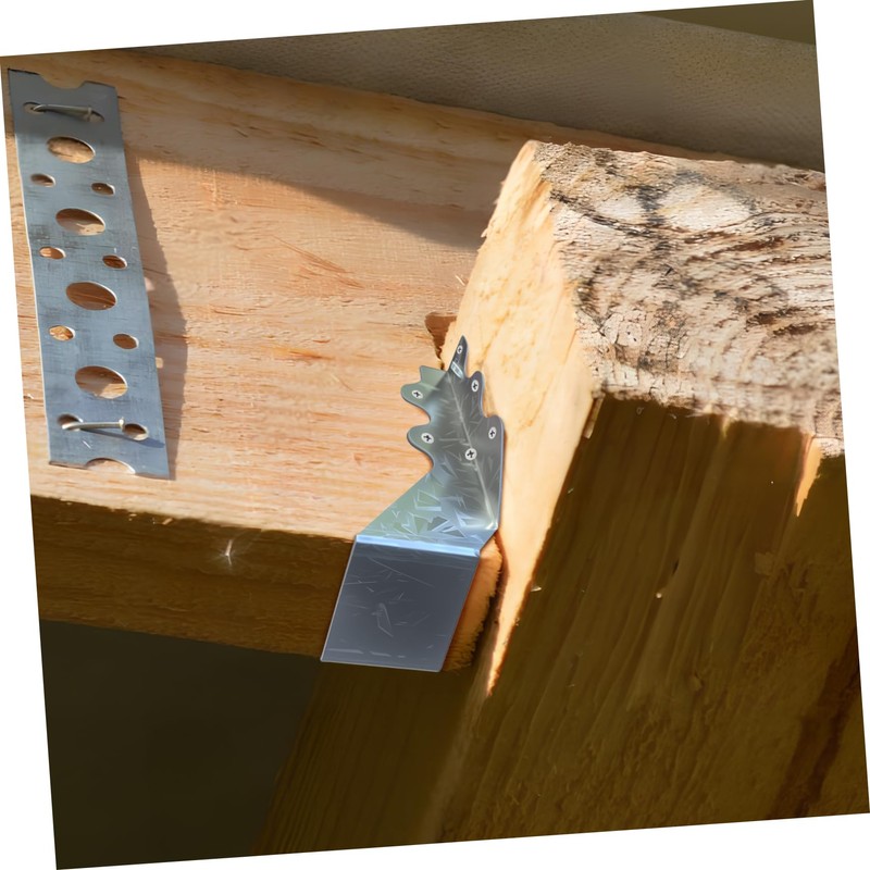 DOITOOL 20pcs Joist Hanger Set Hurricane Ties Face Mount Brackets