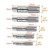 KEWAYO 5 Pcs Pipe Taps NPT Pipe Tap Set Thread