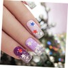 Mikinona Nail Art Sequins Stars Shape 4 Sets of Manicure