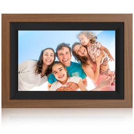 WiFi Digital Photo Frame:10.1 "FHD Digital Picture Frame with 1280x800 IPS LCD Touch Screen-Share Photos from Anywhere Via App or Email-Smart Picture Frame-Wall Mountable-Auto-Rotate-16GB Storage