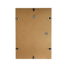 Kenro Clip Frame 7x5 / 13x18cm with Glass Front for Posters, Certificates, Drawings & Illustrations. Contemporary Poster Frame with Metal Clips - KCF002