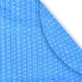 Robelle 12 Ft Premium Solar Cover for Above Ground Pool, Pool Solar Cover, 8-Mil Thick, 3-Year Warranty, Made in USA