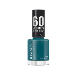 Rimmel 60 Seconds Super Shine Nagellack, schnelltrocknend, lebendige Farbe, langer Halt, 8 ml