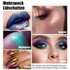Liquid Chameleon Eyeshadow, Metallic Shimmer Changing Liquid Eyeshadow, Long-Lasting &