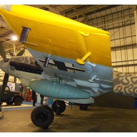 History Galore 24x36 Gallery Poster, Mass balances protruding from an aileron Used to suppress Flutter