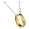Dtup Anillo Único Tolkien Señor De Los Anillos Con Cadena