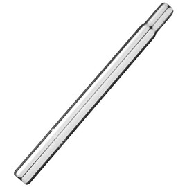 cyclingcolors Bicycle Seat Post Steel Saddle Chrome Seat Tube for Mountain Bikes Road Bike Fixed Gear BMX Diameter 27.2 x 300 mm