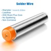 2Pcs Solder Wire,1mm Diameter Rosin Core Solder for Electronic Electrical