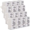 revolt Socket Extensions: Set of 16 Triple Sockets with Integrated
