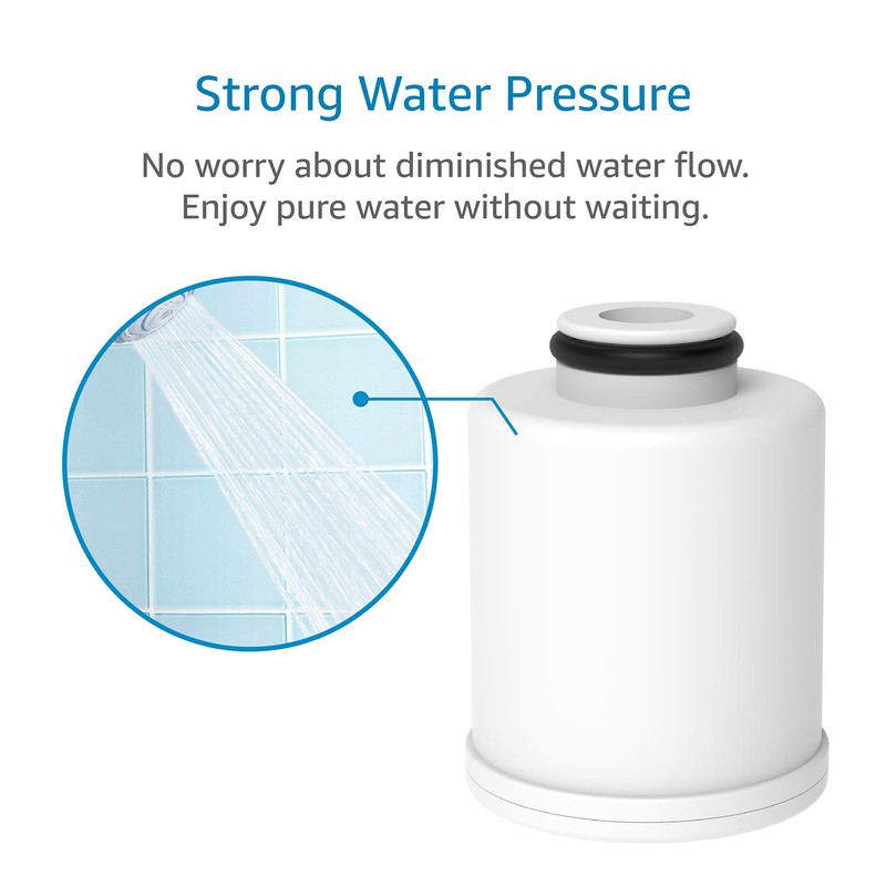 AQUA CREST FXSCH Shower Filter Replacement for GE, Every 6