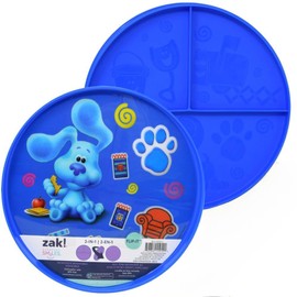 ZAK Blue's Clues & You! 2-in-1 Flip-It Plate